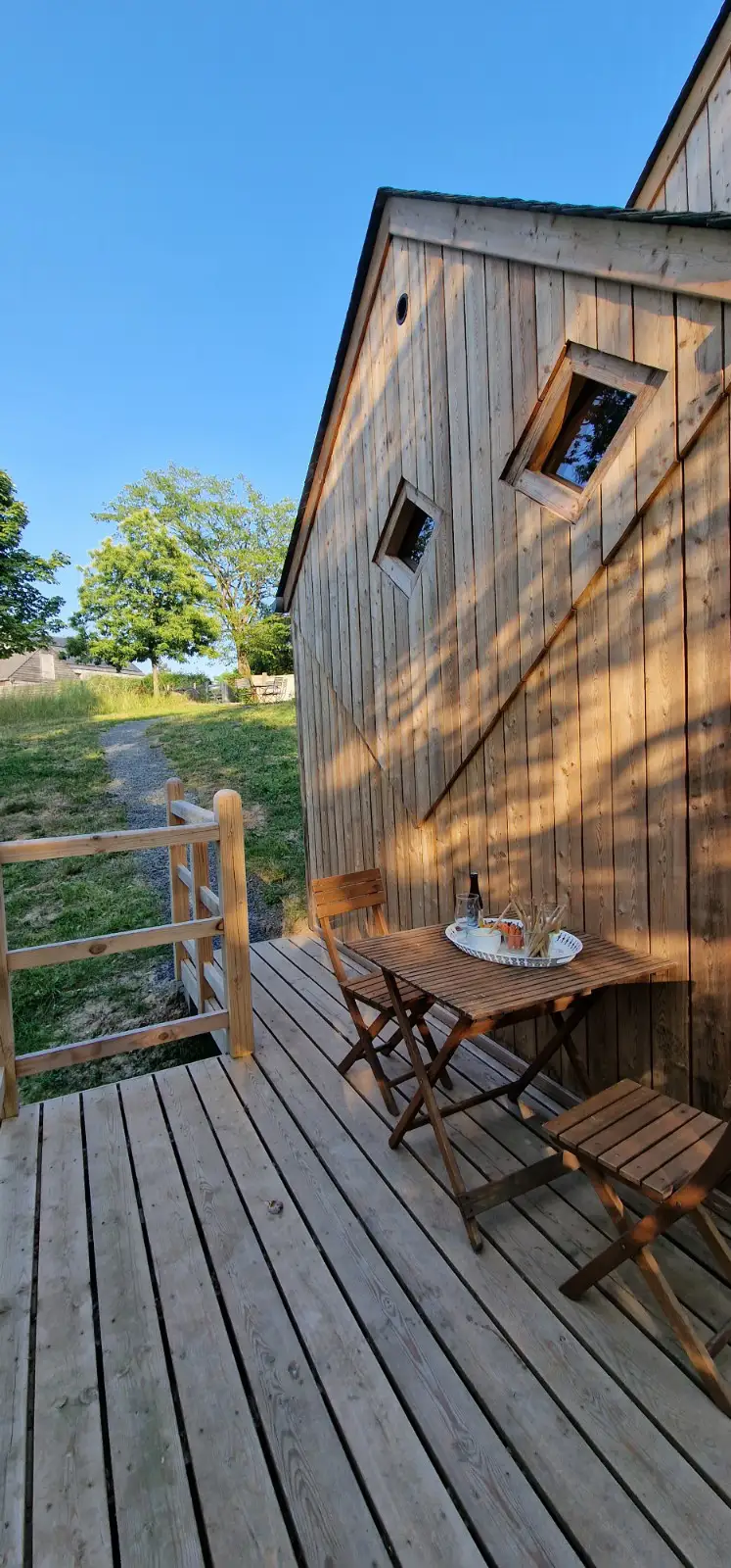 Cottage for 2 people in Gesves Les Cabanes des Pierreux : Arnold